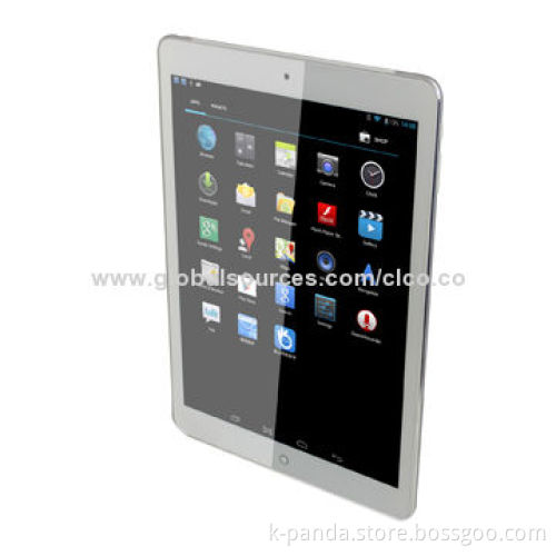 9.7-inch Tablet PCs with IPS 1,024*768, A33 Quad-core 4G Built-in